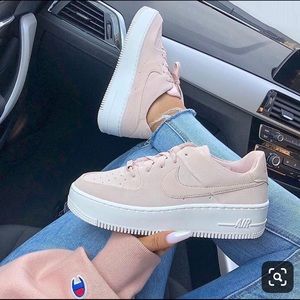 Nike Shoes - Nike Air Force 1 Sage Low in Beige Nike Shoes - Nike Air Force 1 Sage Low in Beige